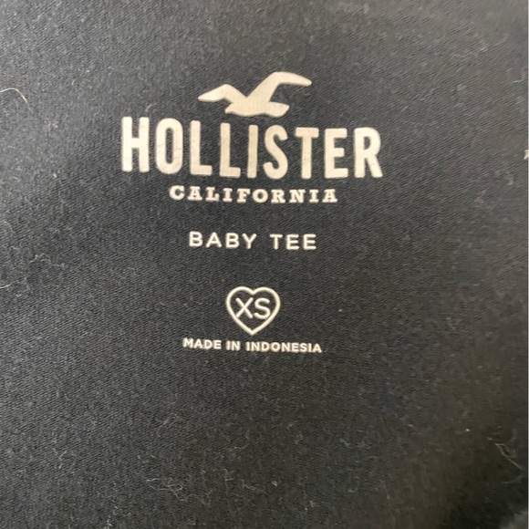 Hollister Y2K 5 piece lot baby tees crop tops knit cardigan shrug vest size XS - Picture 3 of 16